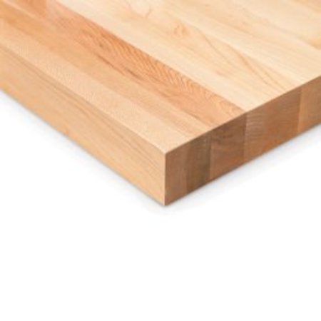 JOHN BOOS & CO Global Industrial„¢ Workbench Top, Maple Butcher Block Square Edge, 120"W x 36"D x 1-3/4" Thick SC026-V